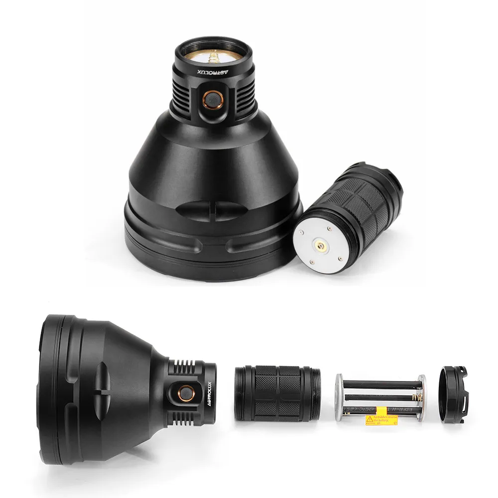 Фонарик Astrolux MF04 XHP35 HI NW 2700LM с 7 режимами затемнения яркий светодиодный фонарик