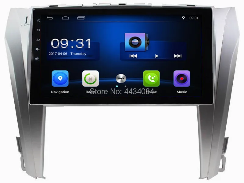 

Ouchuangbo car Capacitive Multi touch screen gps navi android 8.1 for Toyota Camry 2014-2015 support wifi SWC dual zone BT