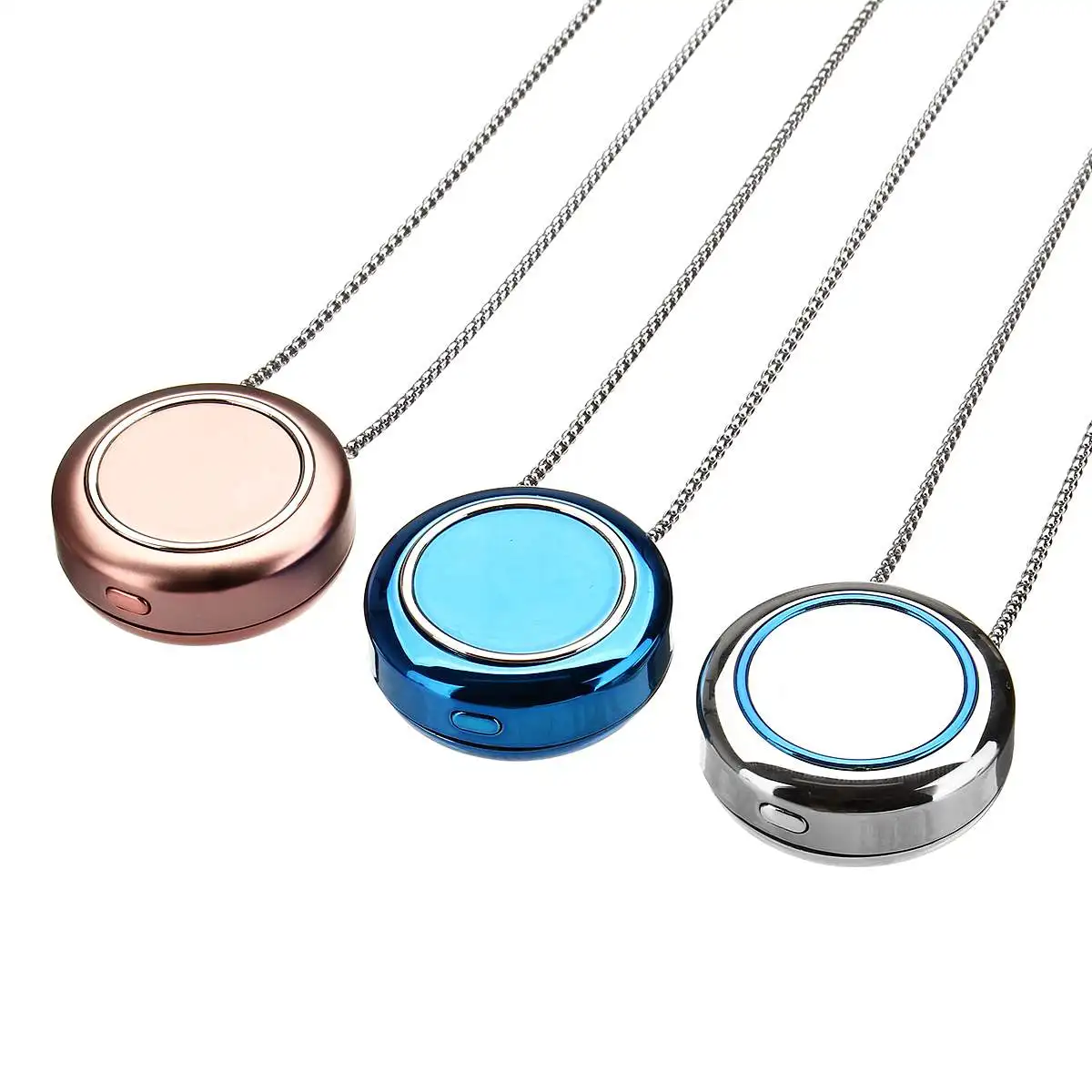 

3 Colors Necklace Air Purifier Mini ABS USB Portable Personal Wearable Necklace Negative Ionizer Anion Air Cleaner Air Freshener