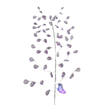 

27Cm Acrylic Crystal Drop Beads Wire Stem Flower Bunch,Diy Craft Wedding,Home Table Decoration Arrangements,Christmas Ornament