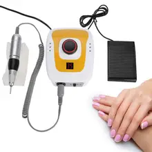 Для маникюра профессиональная электрическая полировальная машинка для ногтей маникюр; педикюр; полировка машина набор гвоздей аксессуары