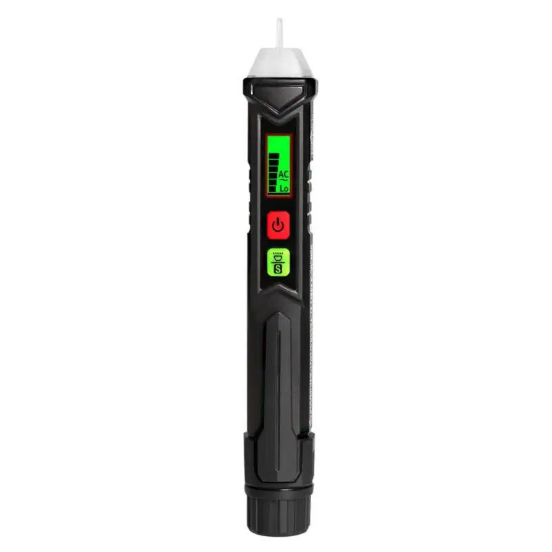 

Induction Non-contact Electrical Test Pen 12-1000V AC Voltage Detector Light Sound Alarm Indicator Tester Pen