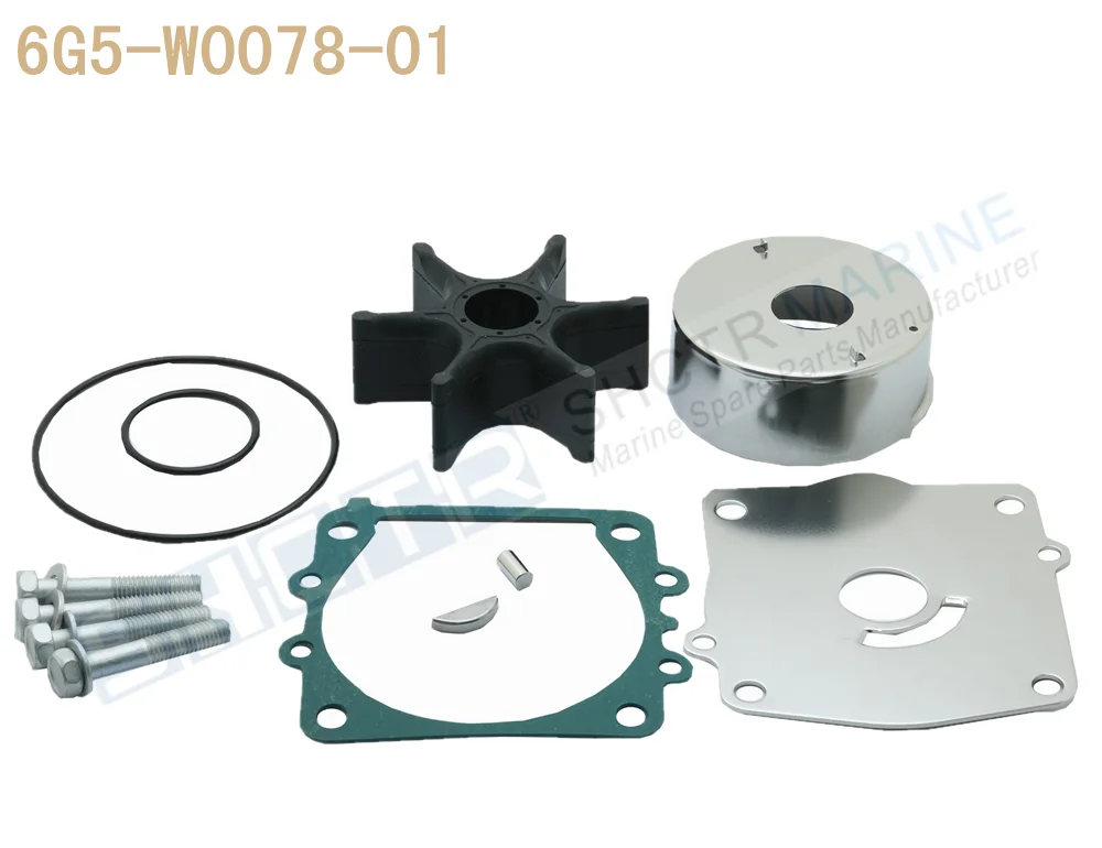 

SHCTR водяной насос и набор для рабочего колеса для OEM 6G5-W0078-01, Sierra 18-3310150/175/200/225hp