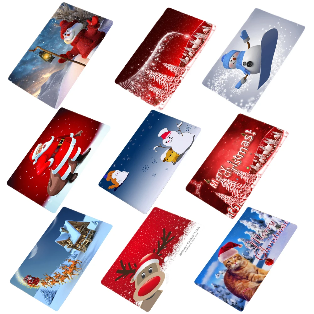 

40*60cm Non-Slip Mat Rug Christmas Holiday Doormat Indoor Outdoor Entrance Mat Living Dining Room Mat Carpet Home Decoration