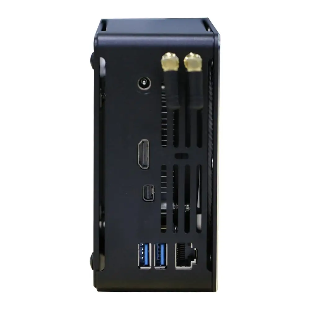  Mini PCDesktop Computerwith Windows 10 Pro/Linux Ubuntu SupportIntel Core I7 8750H[HUNSN BY01L][4US