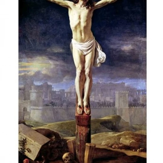 Christ on the Cross Poster Print by Philippe De Champaigne (18 x 24) | Дом и сад