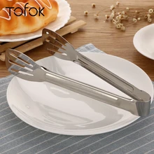 Tofok 1 шт. Нержавеющая сталь щипцы для пищи ЖАРКОЕ БАРБЕКЮ буфетные щипцы хлеб салат мясо зажим выпечка зажим Кухня Пособия по кулинарии инструменты