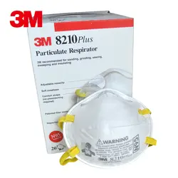 3 м N95 8210 плюс пыль маска Anti-частиц PM 2,5 стандарты работы респиратор электростатический фильтр безопасности анти-частицы
