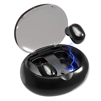 

Dual Waterproof Tws-X5 Bluetooth Earphone Mini Earbuds With 650Mah Power