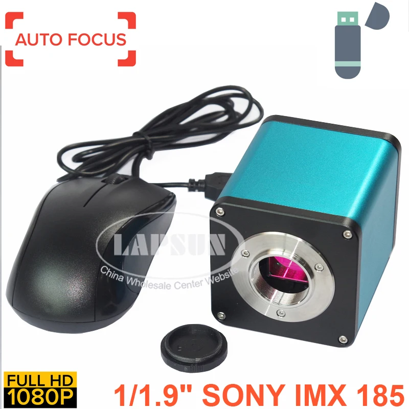 Lapsun Autofocus Auto Focus Focal 1080P 60FPS 1/1.9" SONY IMX185 HDMI