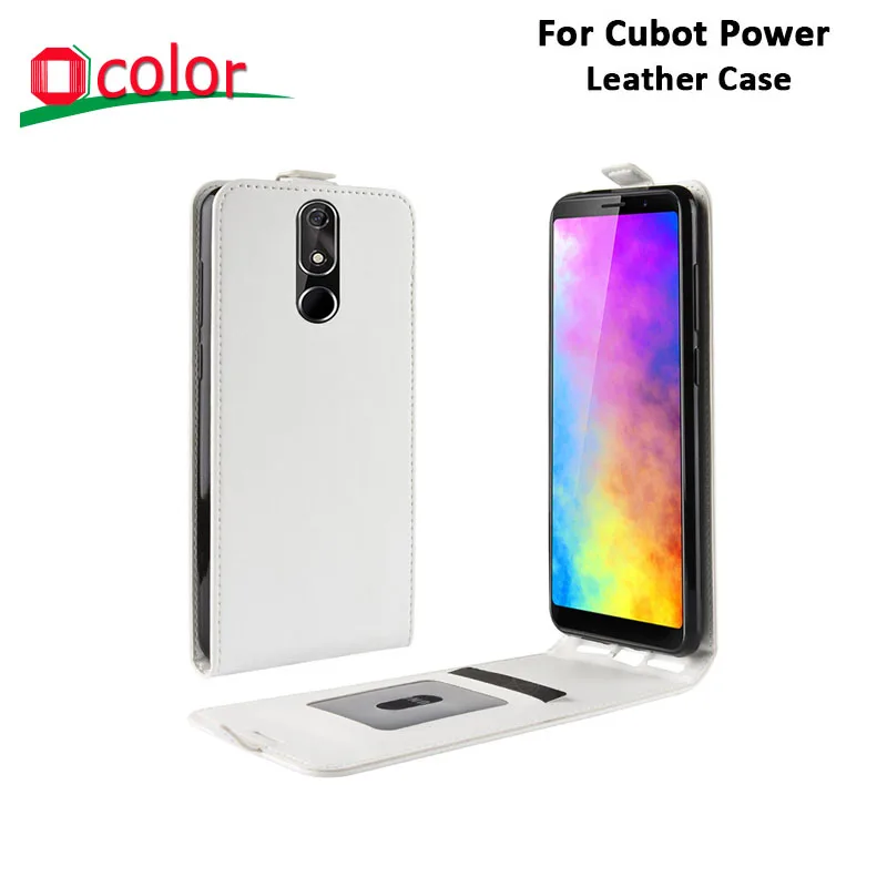 O color для Cubot power из искусственной кожи чехол простой цвет Противоскользящий флип