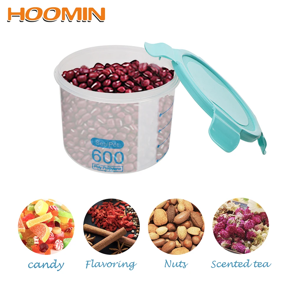 HOOMIN 600 контейнер для еды мл Кухня ящик хранения печенья злаковые закуски коробка