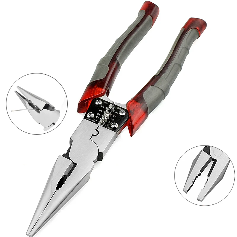 Buy 8 Inch Multifunction Wire Pliers Stripper Crimper