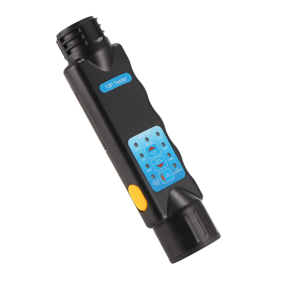 

13 Pin Tow Bar Light Wiring Circuit Tester Plug Socket With ROHS Approved Diagnostic Tool For Car Trailer Caravan Towing