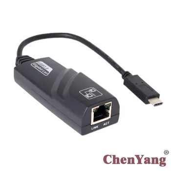 

Chenyang Thunderbolt3 USB-C Type-C Male to 1000Mbps Gigabit Ethernet Network LAN Adapter for Laptop