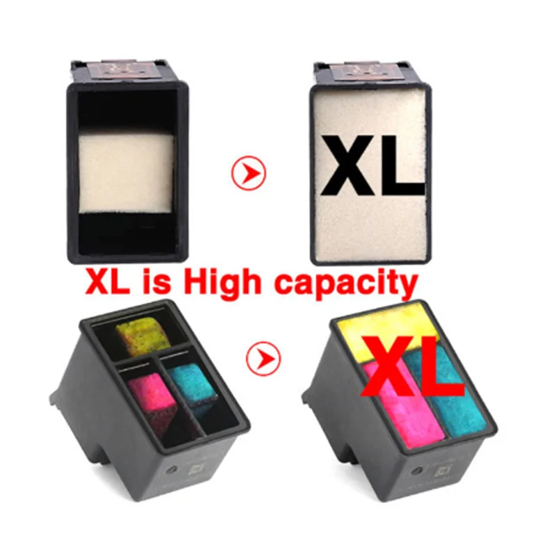 Картридж для принтера HP122XL Deskjet2050 122 2510 3050A 3052A 3054A 3000 3540 1010 1510 2540 1000|Чернильные