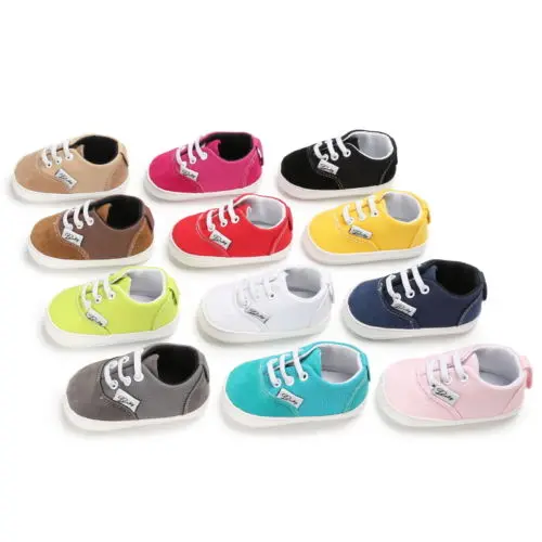 

2019 Infant Toddler Baby Boy Girl Soft Sole Crib Shoes Anti-Slip Sneaker