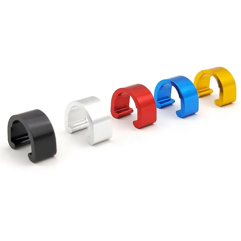 10Pcs MTB Bike Bicycle Frame U Buckle For Brake Cable Housing Hose Tube Shifter Cable Guides Button Fixed Tubing Clips