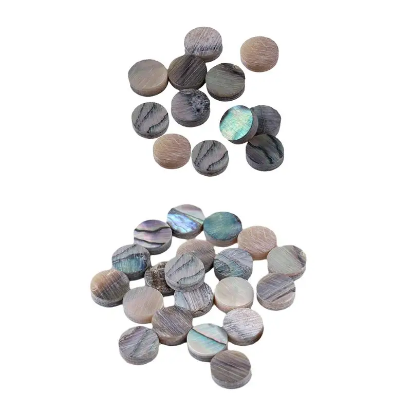 

Guitar Fingerboard 6mm Abalone Shell Inlay Dots Accessories Fingerboard for Guitars Ukuleles Mandolins