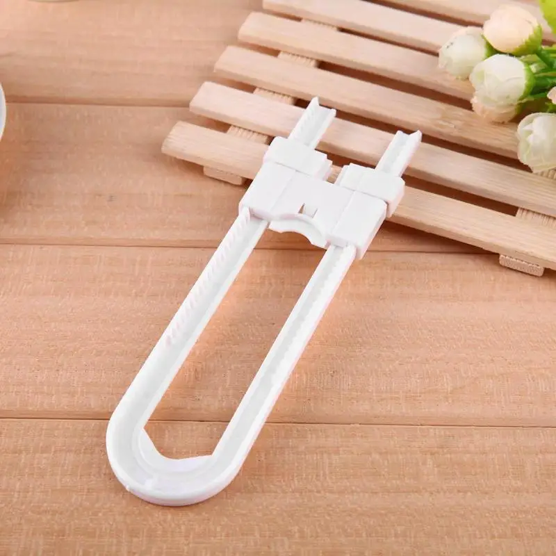 

Children Protection Lock U Shape Baby Safety Lock for Drawer Cabinet Door