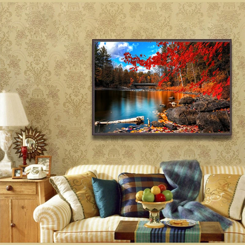 

Round DIY Diamond Painting 5D Diamond Painting Home Decoration Craft Mosaic Embroidery Cross Stitch Cartoon Home Decor Gift