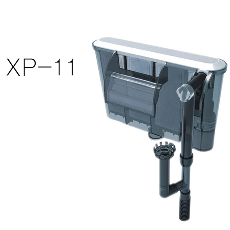 

Fish Tank Aquarium Hang-on-Back Oil Film Processor Waterfall Power Filter H H