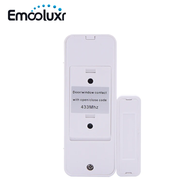 Door and window sensor door sensor door and window detector Wireless Door Window Guarding Sensor Detector Two-way Door Switch GS-WDS07 for 433MHz Home Security Detector Alarm Systems