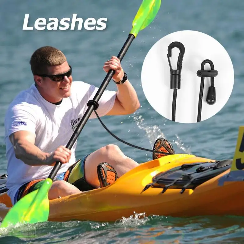 

1.2m Elastic Canoe Leash Surfboard Rope Bungee Cord Coiled Lanyard for Safety Surfing Rowing Boats Fishing Rod Kayak Accessories