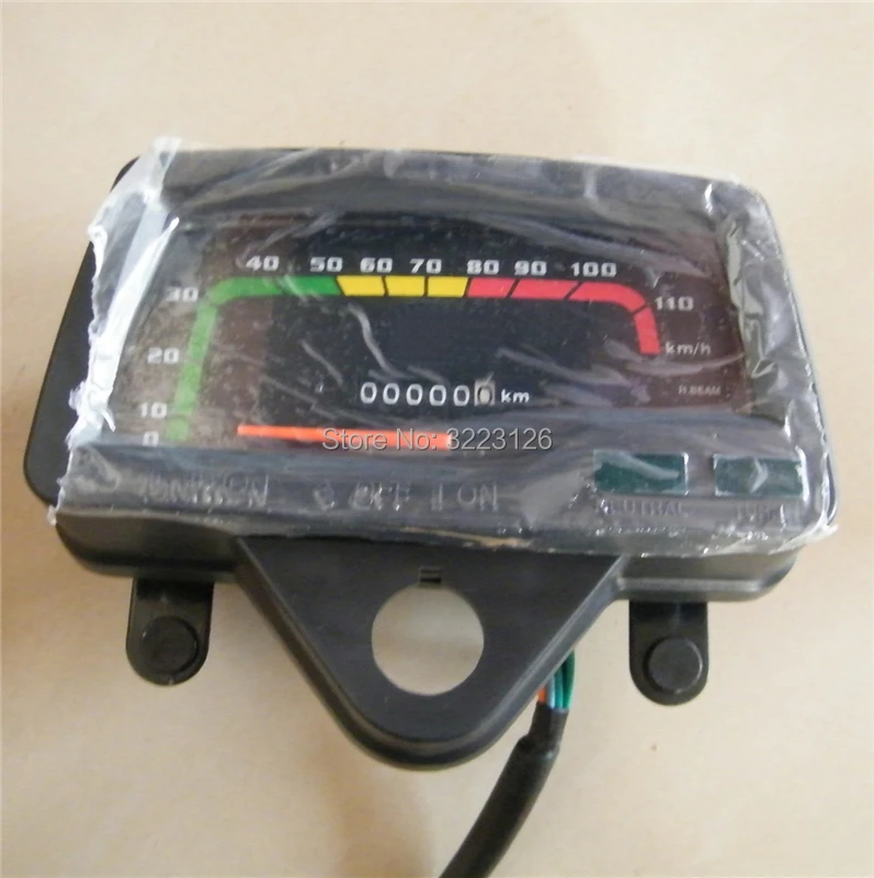 Motorcycle Instrument Speedometer Odometer Speedo Meter For BAJAJ BOX