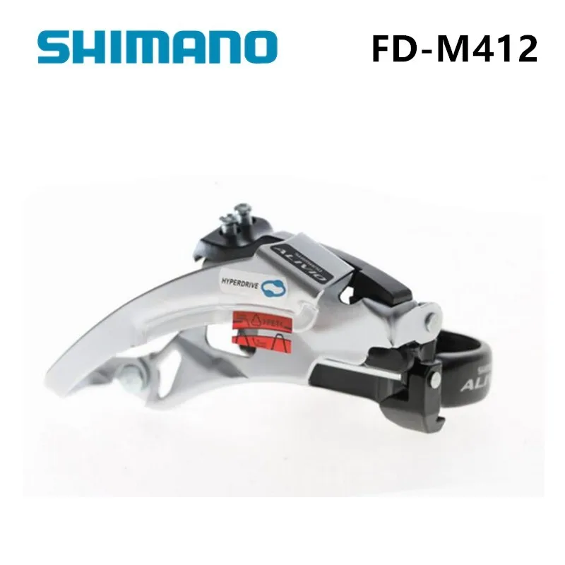 

Shimano Alivio FDM410/M412 Front Derailleurs FD-M410 3x8S 24 Speed Bikes Derailleurs Mountain Bicycle Parts