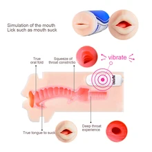 Masturbator cup Pocket,Pussy Vagina/Oral/Anal Type Sex toys for Man Soft Silicone Adult Sex Products Telescopic folder suction