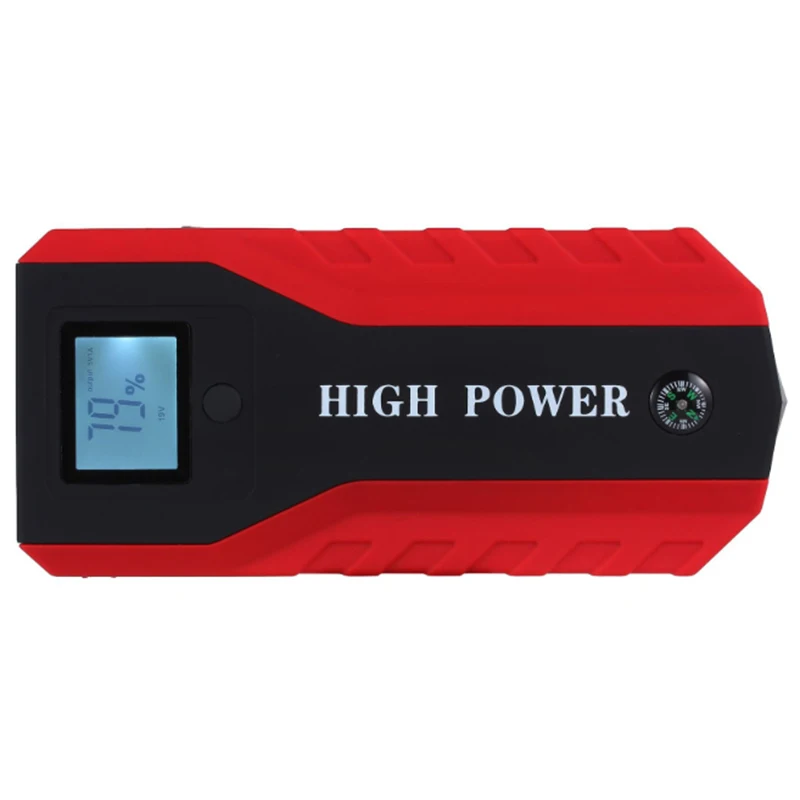 Eu Plug High Power Car Jump Starter Multi Function Charger Battery Emergency Portable Power Bank Pack Booster 12V Starting Dev