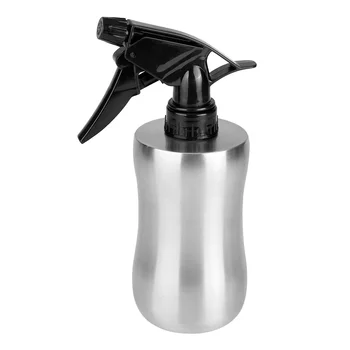 

360ml Stainless Steel Watering Can Spray Bottledurable Watering Kettle Sprinkler Gardening Tools And Equipment (Silver)