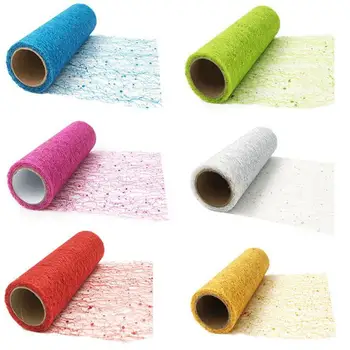 

Tulle Roll Decoration 15CM 5 Yard Sequins Wedding Lace Party Table Chair Party Decoration