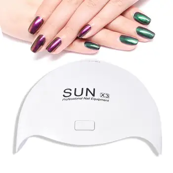 

24W LED Nail Dryer UV Curing For All Gel Nails Toe Nail Auto On/Off Sensor Upgraded With 12pcs Led Lights Nail Polish Art Tools
