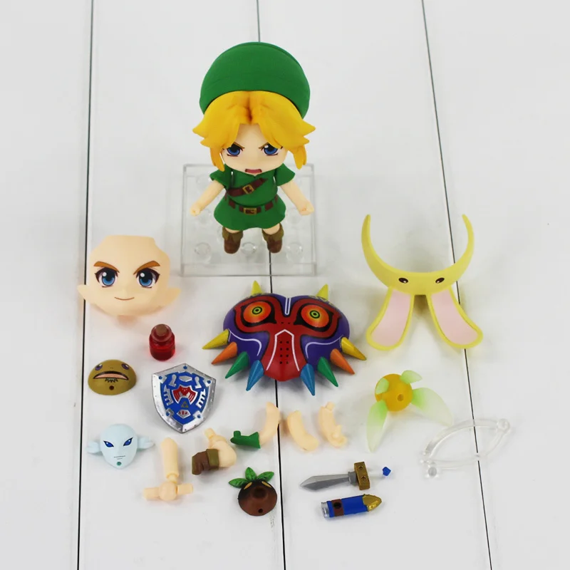 

10 Cm The Legend Of Zelda Link 553 Major Mask 3d See Pvc Action Figure Model Toys Gift Dolls For Children