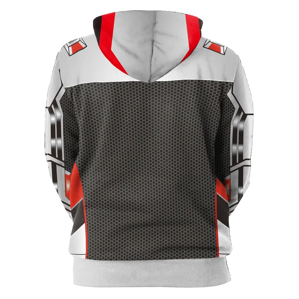 2019 Avengers Endgame Quantum Realm 3D Hoodie Men Unisex Cosplay Costume Superhero Iron Man Hoodies