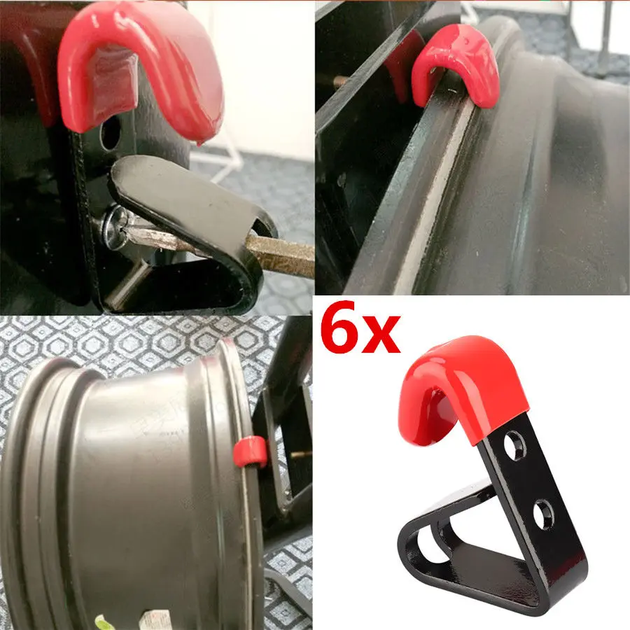 

Wheel Rim Hub Wall Hanger Hook Rubber Sleeve for Car Store Show Exhibition Room
