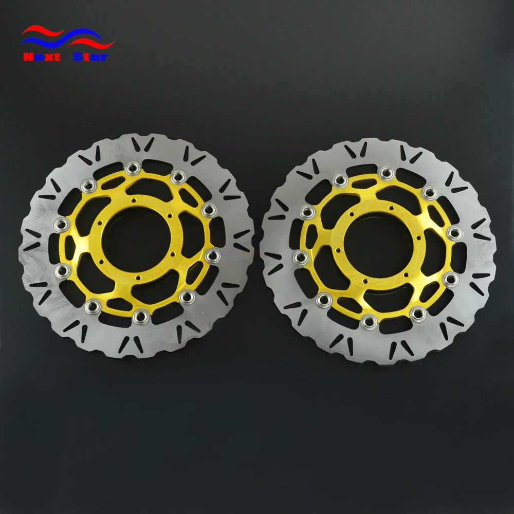 

Motorcycle 320mm Floating Disc Left Right Brake Discs For HONDA CBR1000RR CBR 1000RR 2006 2007 VTR SP1 SP2 RC51 SC45 1000CC