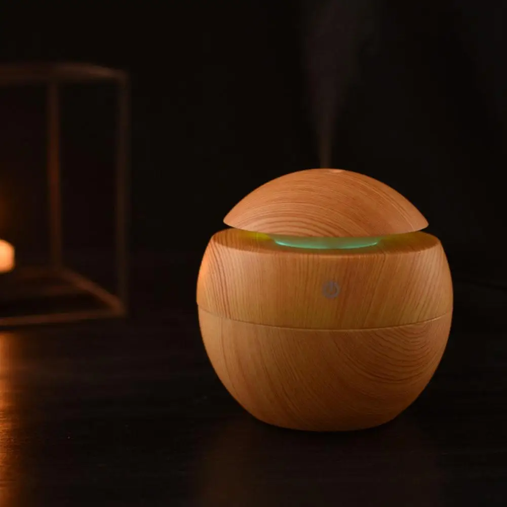 

130ML USB Mini Humidifier Aroma Essential Oil Diffuser Air Purifier for Office Home