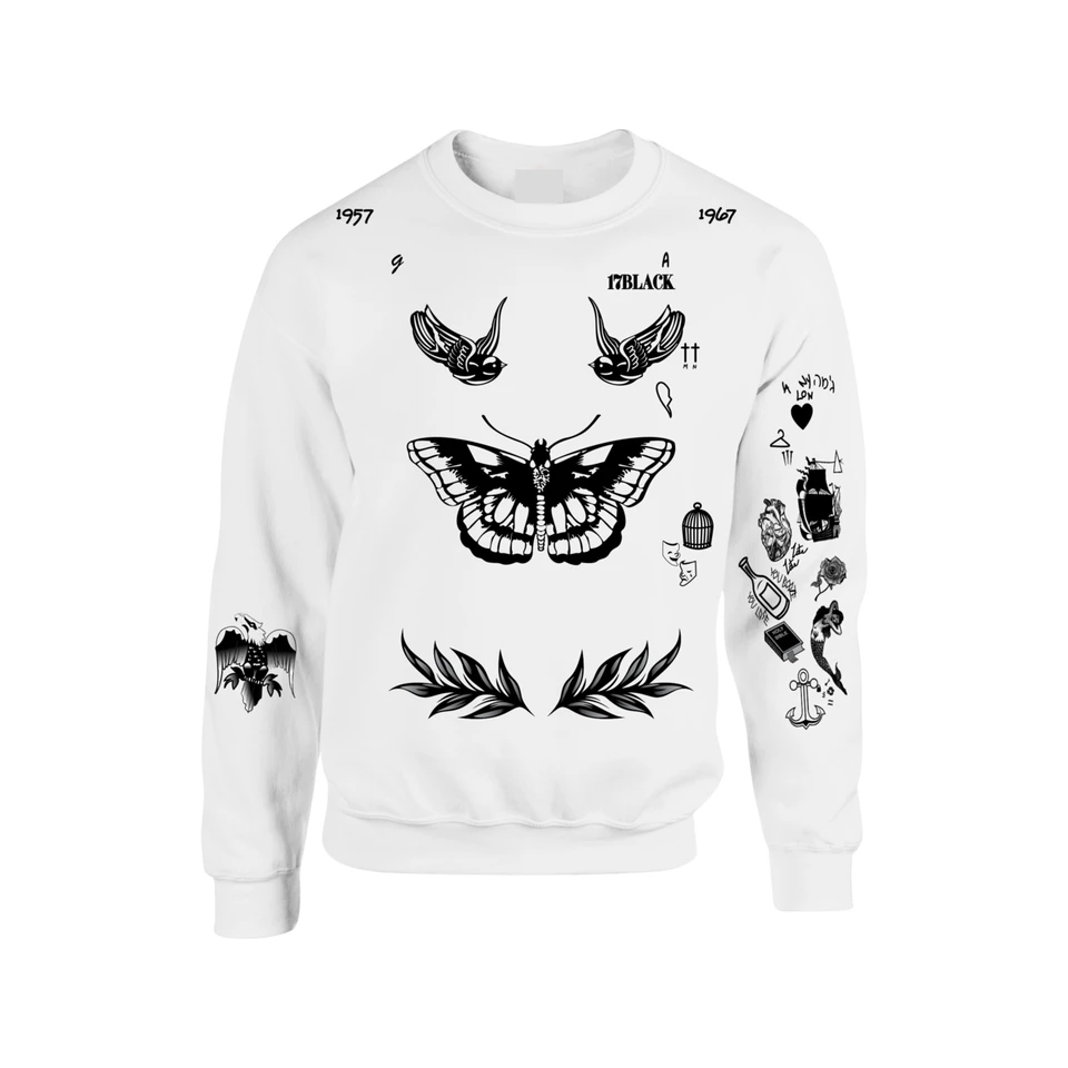 harry styles tattoo hoodie