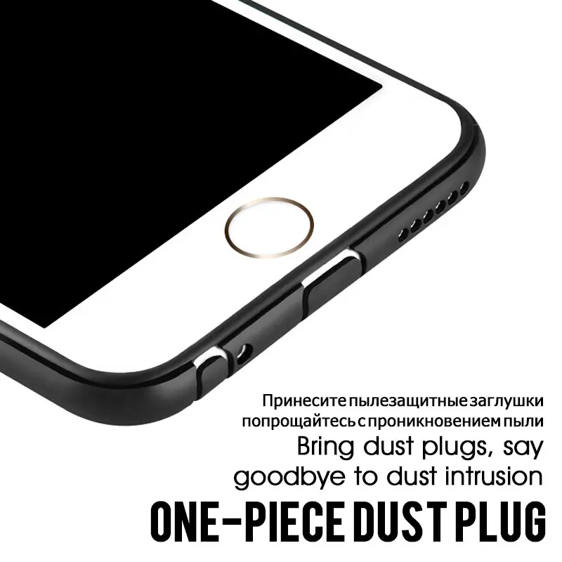 New phone shell for iPhone 7 the iPhone Case 6 TPU Silicone Case Ultra Thin Back Cover for 5 5s 6s se 6 8 Plus X XS Phone Cases