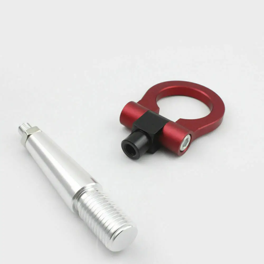 Красный CNC RACING евро T2 Фаркоп для BMW M E46 E81 E30 E36 E90 E91 E92 E93 1 3|Буксировочные штанги| |