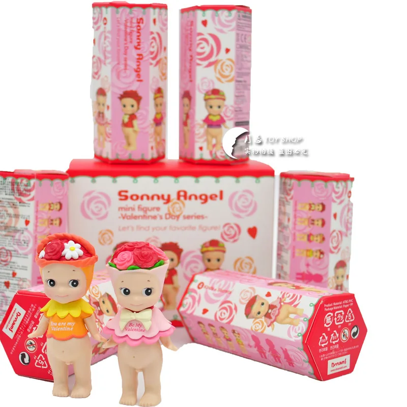6 шт./партия Kewpie кукла сыночек фигуры ангелов игрушка Cute Couple Rose Series Sonny Angel фигурка