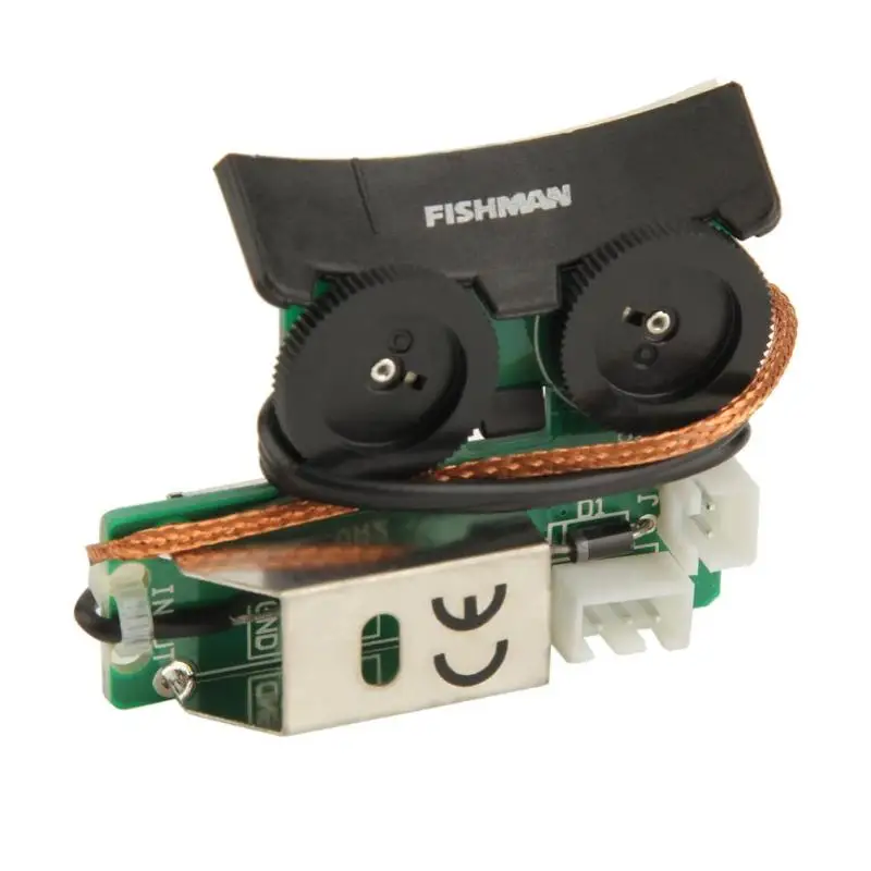 Новый пластиковый корпус Акустическая гитара Пикап система для Fishman VT1 хвост