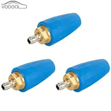 Пистолет для мойки авто мойка высокого давления очиститель вращающийся спрей турбо сопло 4000PSI 1/4 Быстрое Подключение Наконечник обеззараживания дерустинга