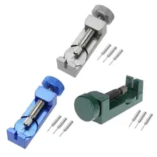 Металлические Часы инструменты Регулировка часы крепежный инструмент с валик для часов браслет Ссылка Pin инструмент очищающий состав, применяемый в ремонте часов ferramenta relogio