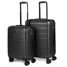 Itaca Exe модельный набор 2 чемодана для путешествий жесткая тележка 55/65 см ABS Ручка Регулируемая, 4X2 поворотные механизмы колес, ручки и замок