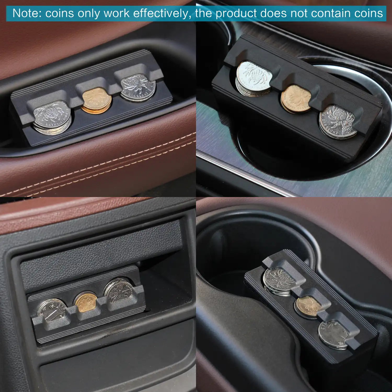 Soporte Para Monedas De Coche Caja De Almacenamiento De Cambio Suelto Bandeja Para Guante Almacenar Y Ordenar Aliexpress