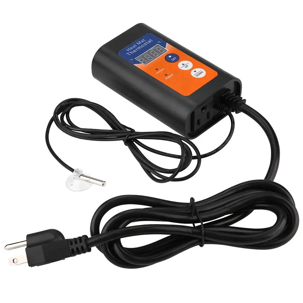 

Digital Temperature Controller Thermostat Thermoregulator for Incubator Relay LED Heating Cooling US 120V Tool